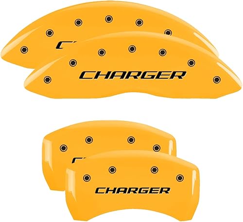Miniatura 118 de MGP Caliper Covers - Cubiertas de pinza de freno para Dodge Challenger 2011-2023 y Dodge Charger 2011-2023