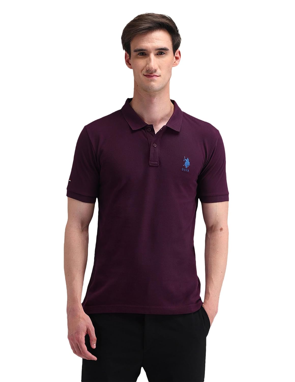 U.S. Polo Assn. Men's Solid Polo Collar Half Sleeve Casual Cotton Regular Fit T-Shirts - Review, Price and Buying Guide