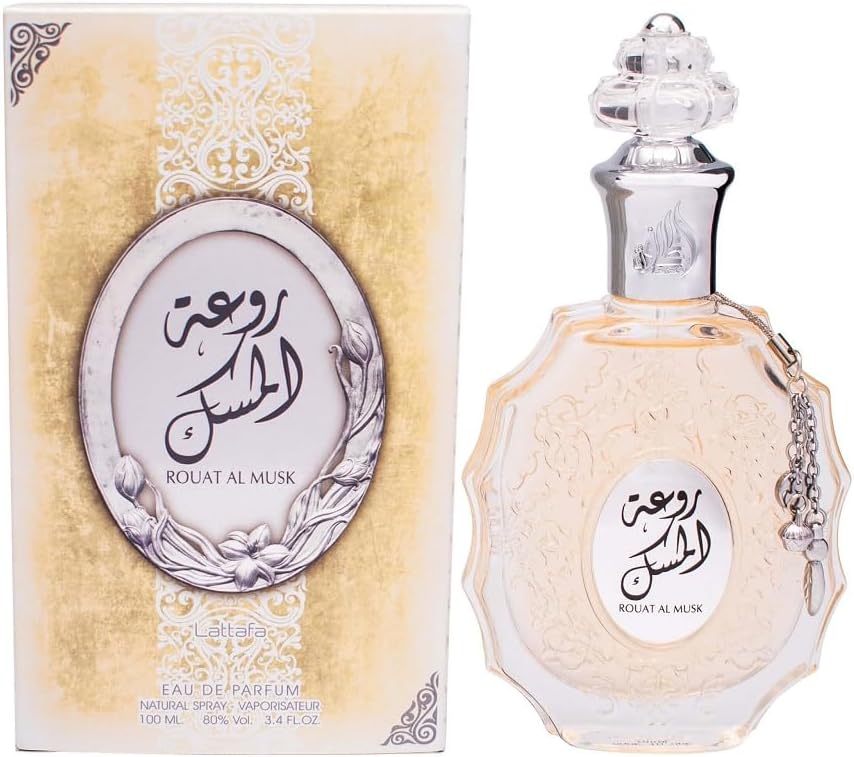 Perfumes Rouat Al Musk for Unisex Eau de Parfum Spray, 3.40 Ounces / 100 ml