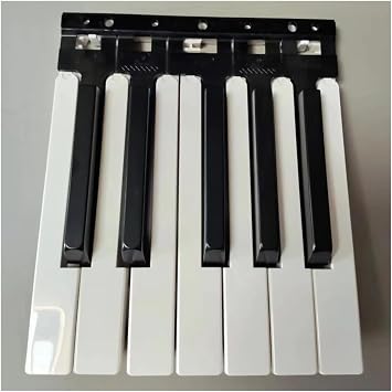 Digital Piano White Black Keys, Compatible For Yamaha