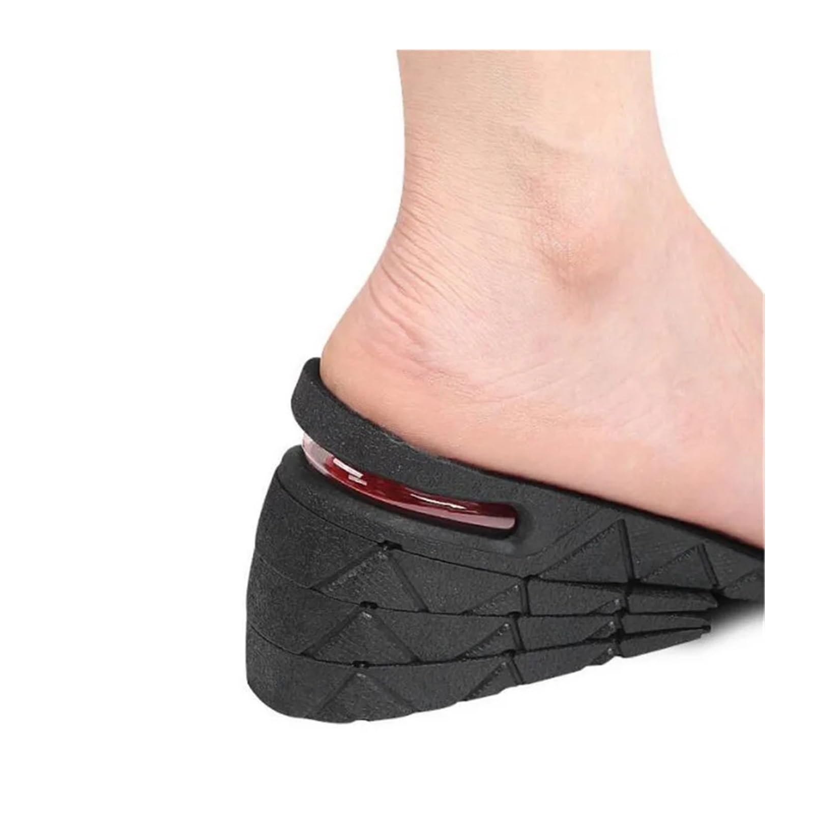 3 pares de plantillas aumento altura for hombres y mujeres, zapatos con elevador, cojín, zapatillas deporte unisex, inserto elevación del talón Para Zapatos(Heighten 7.5cm)