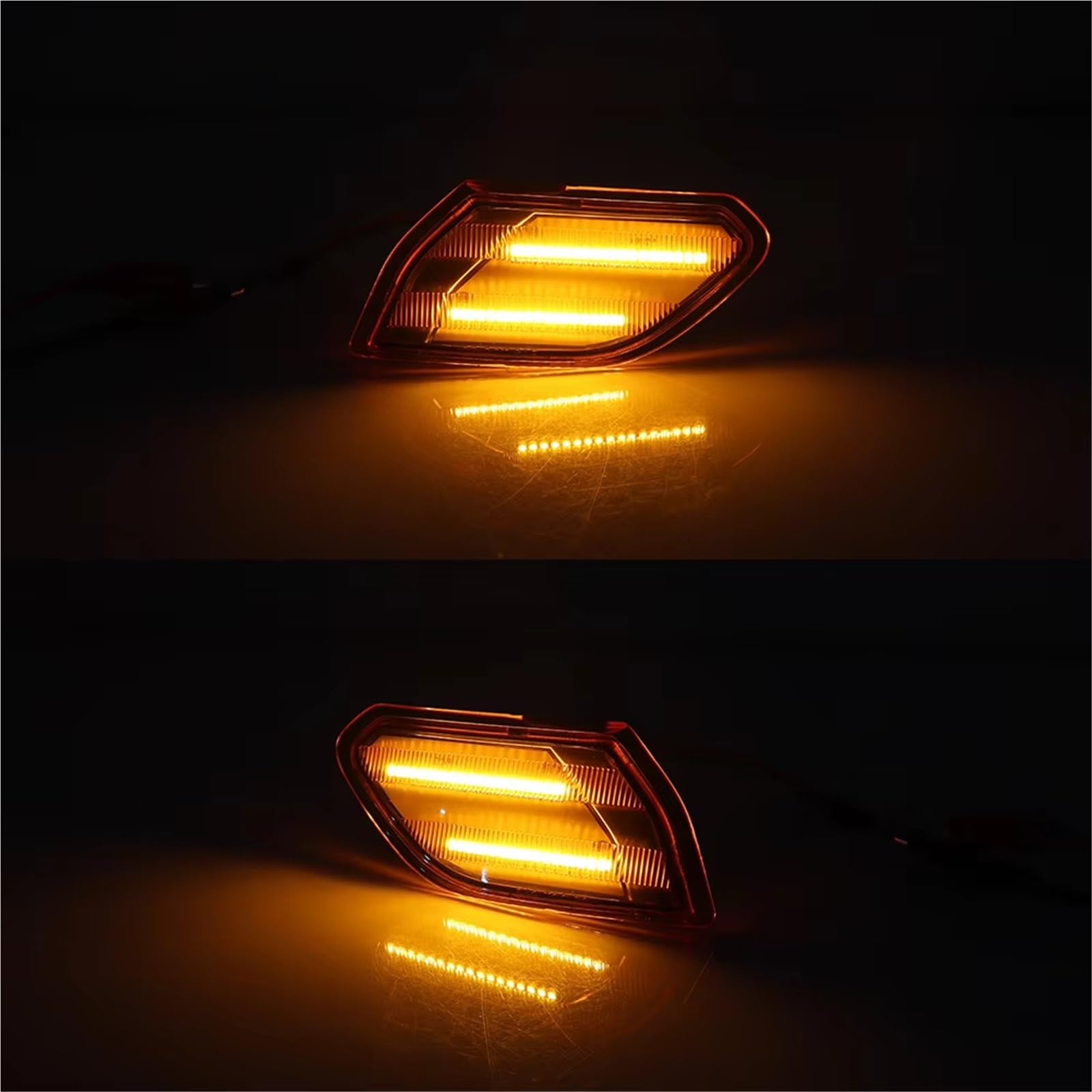 Pilotos Traseros Iluminación Para Jeep Para Wrangler Para JL 2018 2 Luces LED Ámbar Para Intermitentes De Coche Guardabarros Delantero Y Lateral
