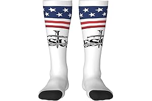ONVOWO Christian Jesus Cross The Way The Truth The Life - Men Basketball Socks