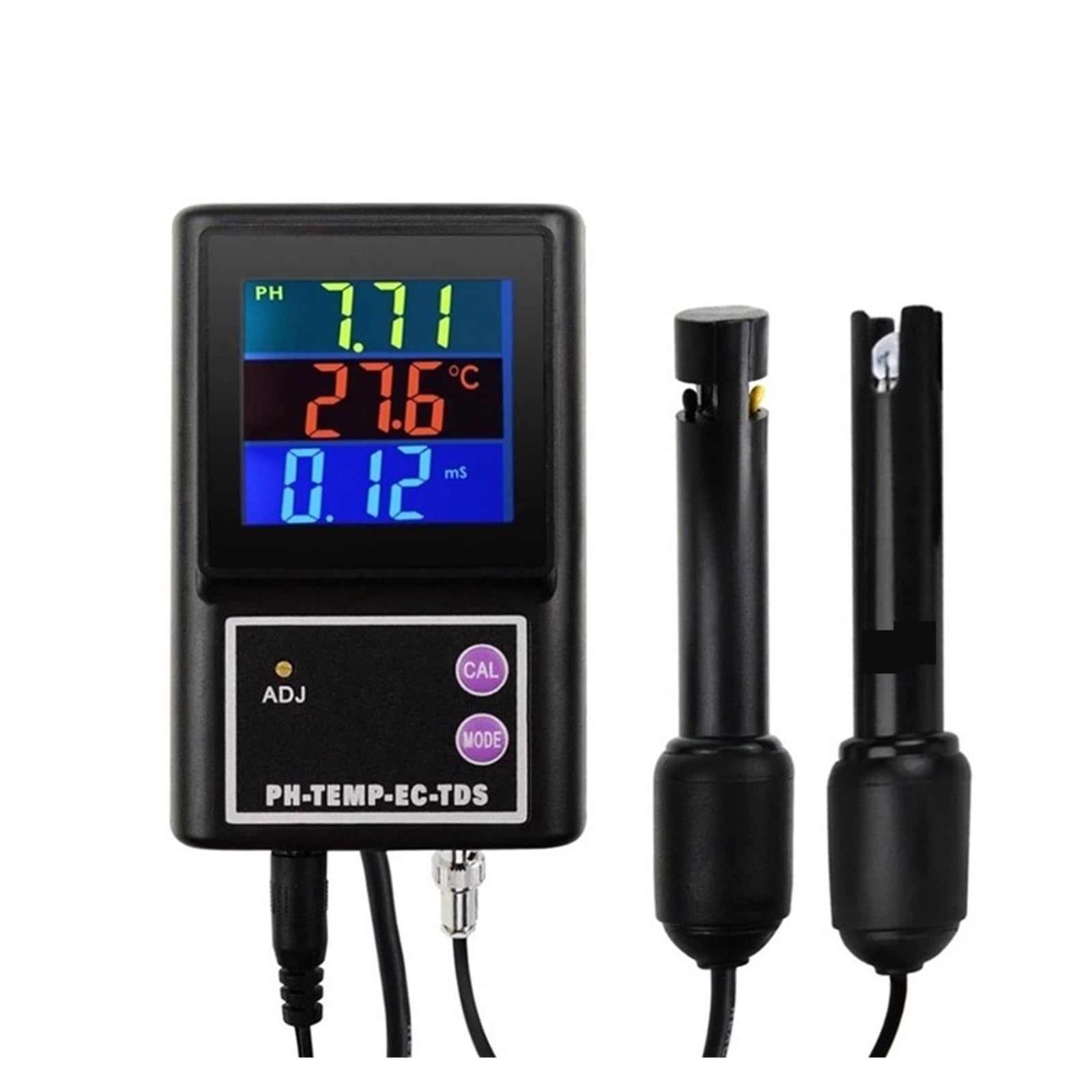 Temperaturmesser Multiparameter-Elektrode Bluetooth Pools Trinkwasser Aquarien Wasserqualitätsmonitor Genaue Messung