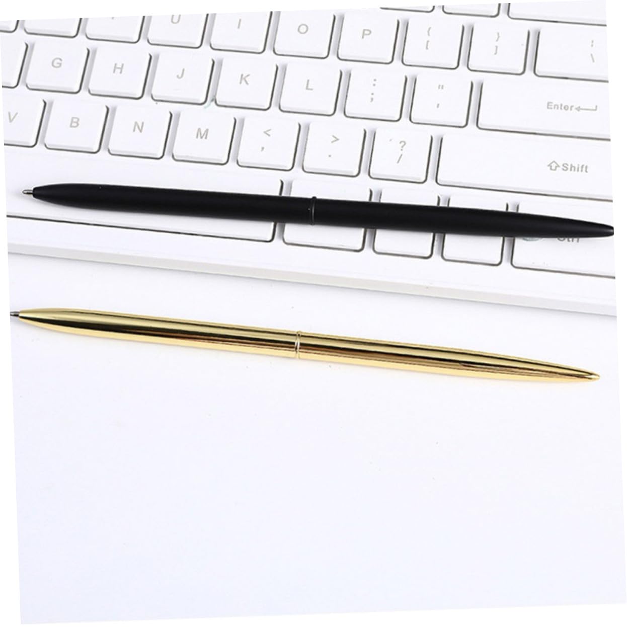 Angoily 24 Nordic Style Metall Kugelschreiber Teiliges Langlebig und Stilvoll Glattes Schreiben Design Tragbar für Schule Büro Farben Je