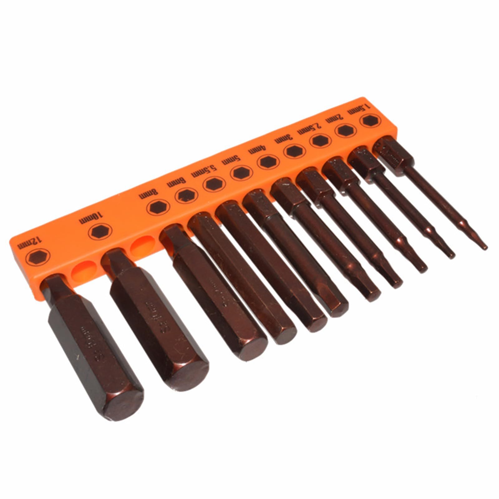 Juego de 23 Brocas con Llave Allen y Punta de Acero Juego de Brocas con Destornillador magnético Juego de Brocas de 60 mm