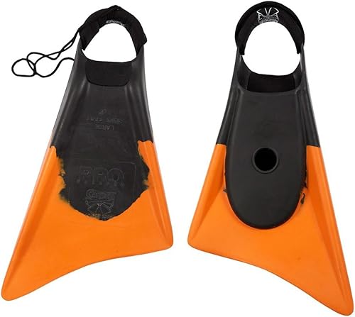 Churchill Makapuu PRO Swimfins Aleta de natación de delfín incluida con almohadilla para el talón y cojín de aleta (comprueba el tamaño!)