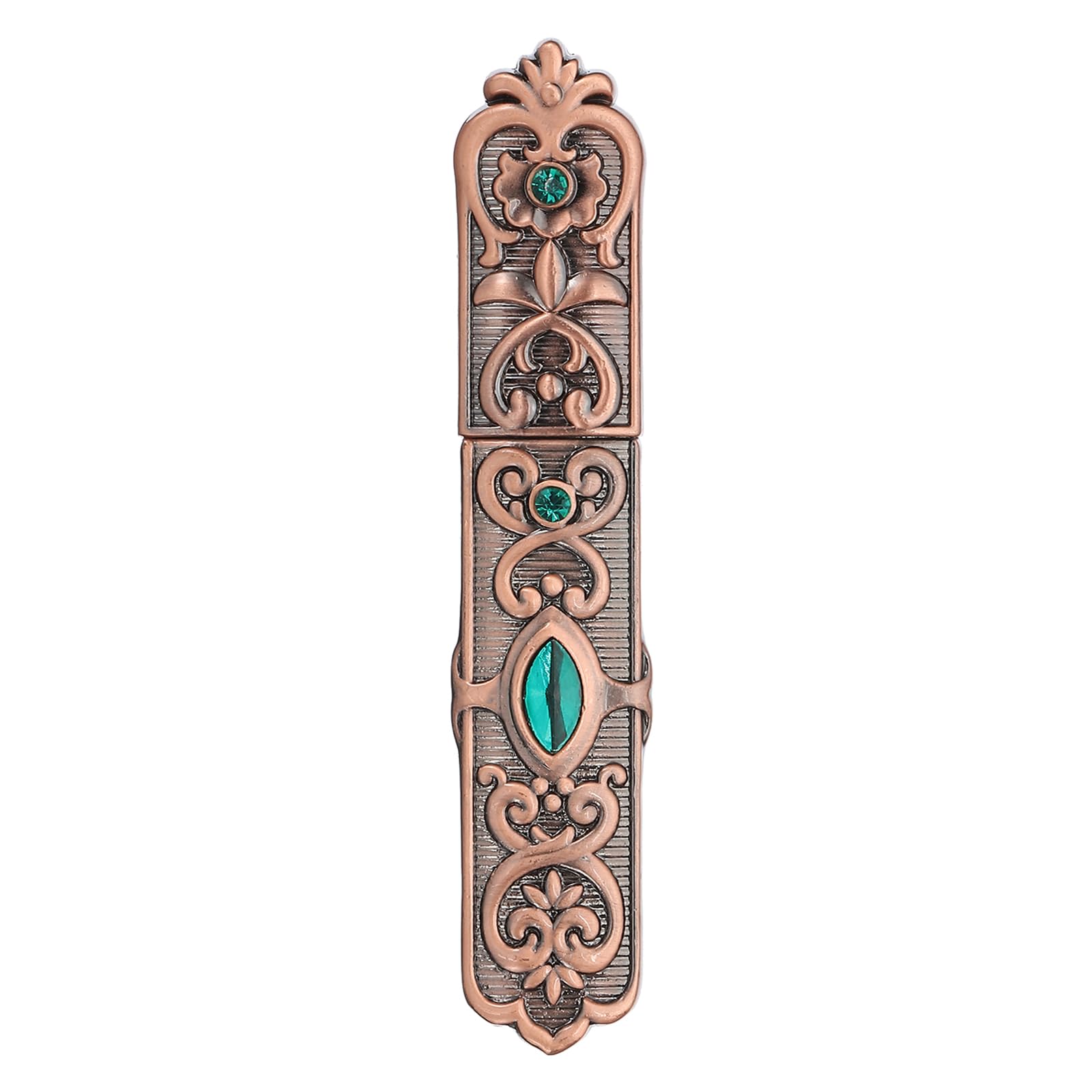 Étui en bois pour aiguilles à coudre PATIKIL finition marron foncé style 21