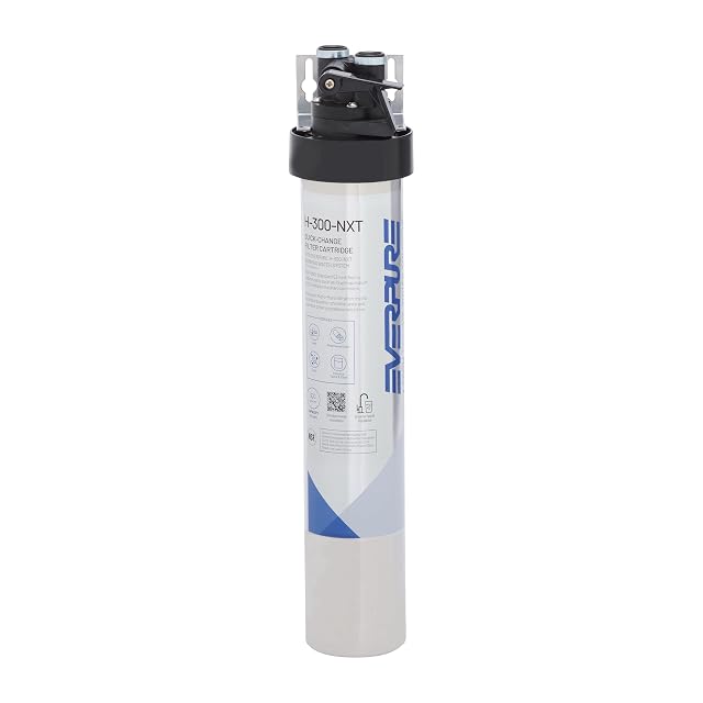 Pentair Everpure H-300-NXT Drinking Water System 300 Gallon Capacity Reduces Chlorine Taste Odor Lead VOCs Sediment NSF Certified