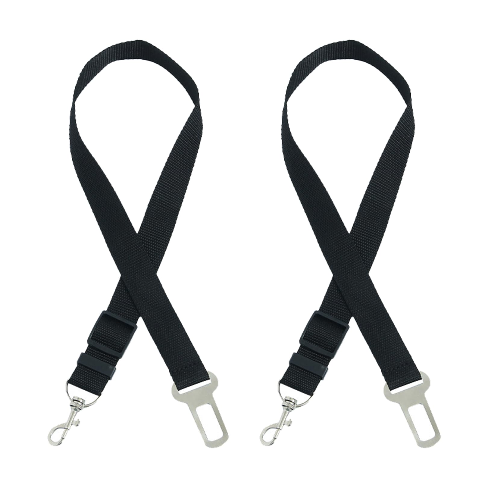 2 Pièces Ceinture Chien Voiture,Harnais Laisse de Sécurité Chat Securite Chiens Accessoires Attache Rallonge Transport en Accessoire Animaux Attacher,pour Chats Les Laisee et Chiot Compagnie Laisses