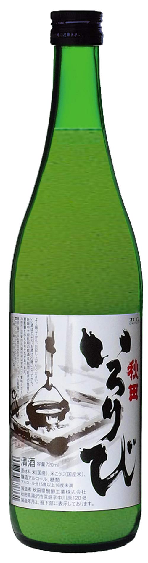秋田県醗酵工業 いろりび [ 日本酒 720ml ]