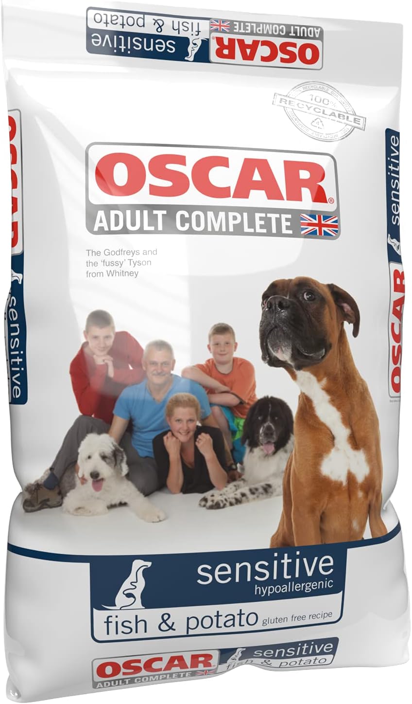 OSCAR Adult Sensitive 7kg Complete Dry Grain-Free Dog Food