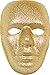 Ciao- Maschera, Oro, One Size, 20628