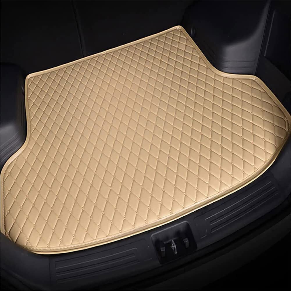 Auto Tappetino Per Pelle Bagagliaio Su Misura Tappetini Per Bagagliaio Impermeabile Tappeto Antiscivolo Copri Baule Auto Vasca Baule Protezione Fodera, Per Mazda 3 2014-2018