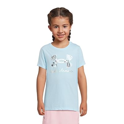 Under Armour Kids Script Logo T Shirts (Big Kid) Girl