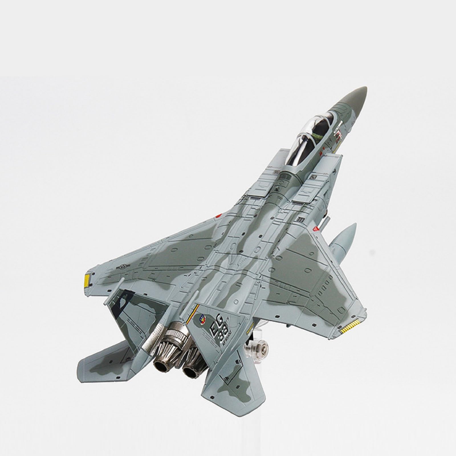 戦闘機　模型　F-15   イーグル Amazon | 2024 1:100合金F-15イーグル戦闘機攻撃機モデル航空機