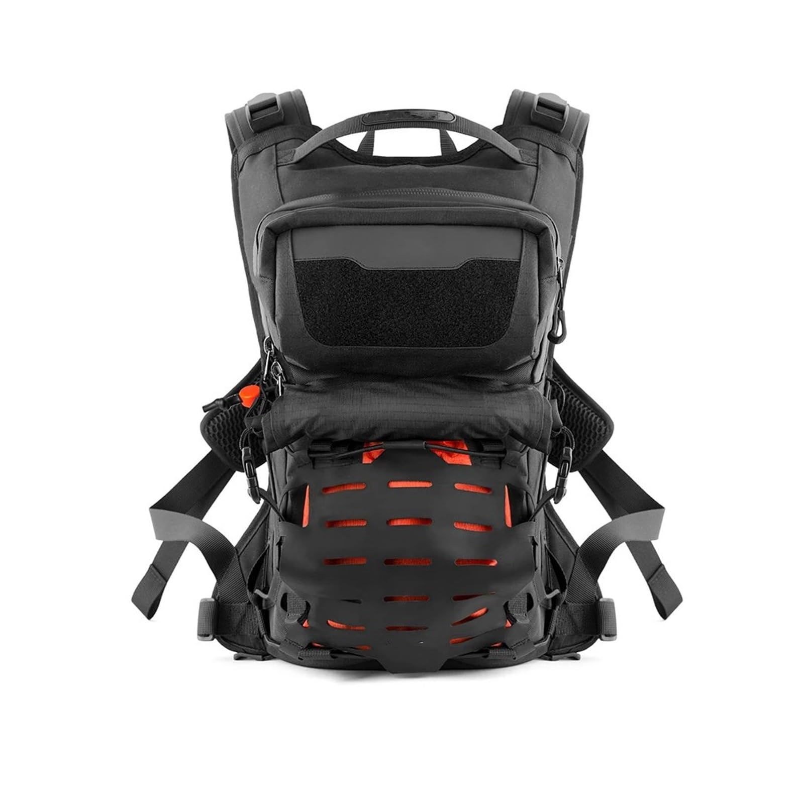 Borsa Posteriore Moto Zaino Per Moto 10 Litri Con Copertura Antipioggia Borsa Fotocamera Telefono Espansione Ciclismo Multifunzionale(arancia)