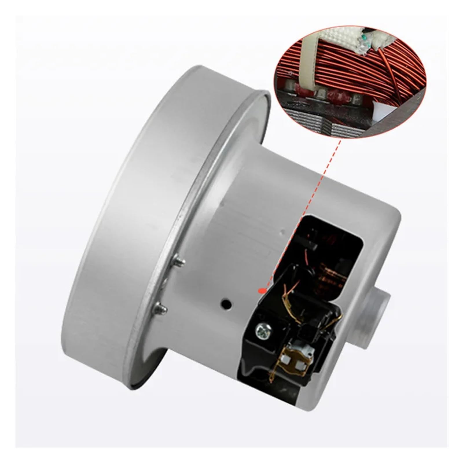 Motor De Aspiradora Universal De 220 V Y 1200 W, Diámetro De 121 Mm, Compatible con Philips FC8254, FC8256, FC8258, FC8204 Y FC8206.