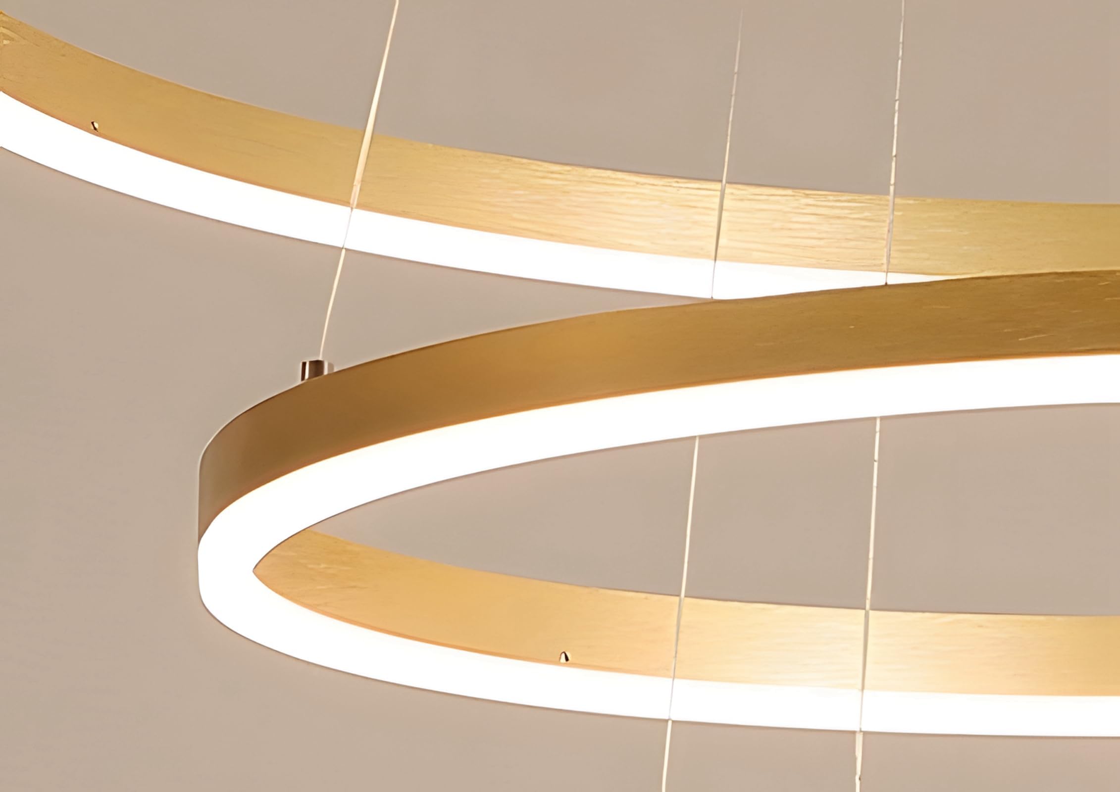 Lámpara colgante LED Moderna regulable con función de Memoria, diseño de anillo Negro de altura Ajustable para Sala de estar, comedor, dormitorio, cocina, iluminación Interior (40