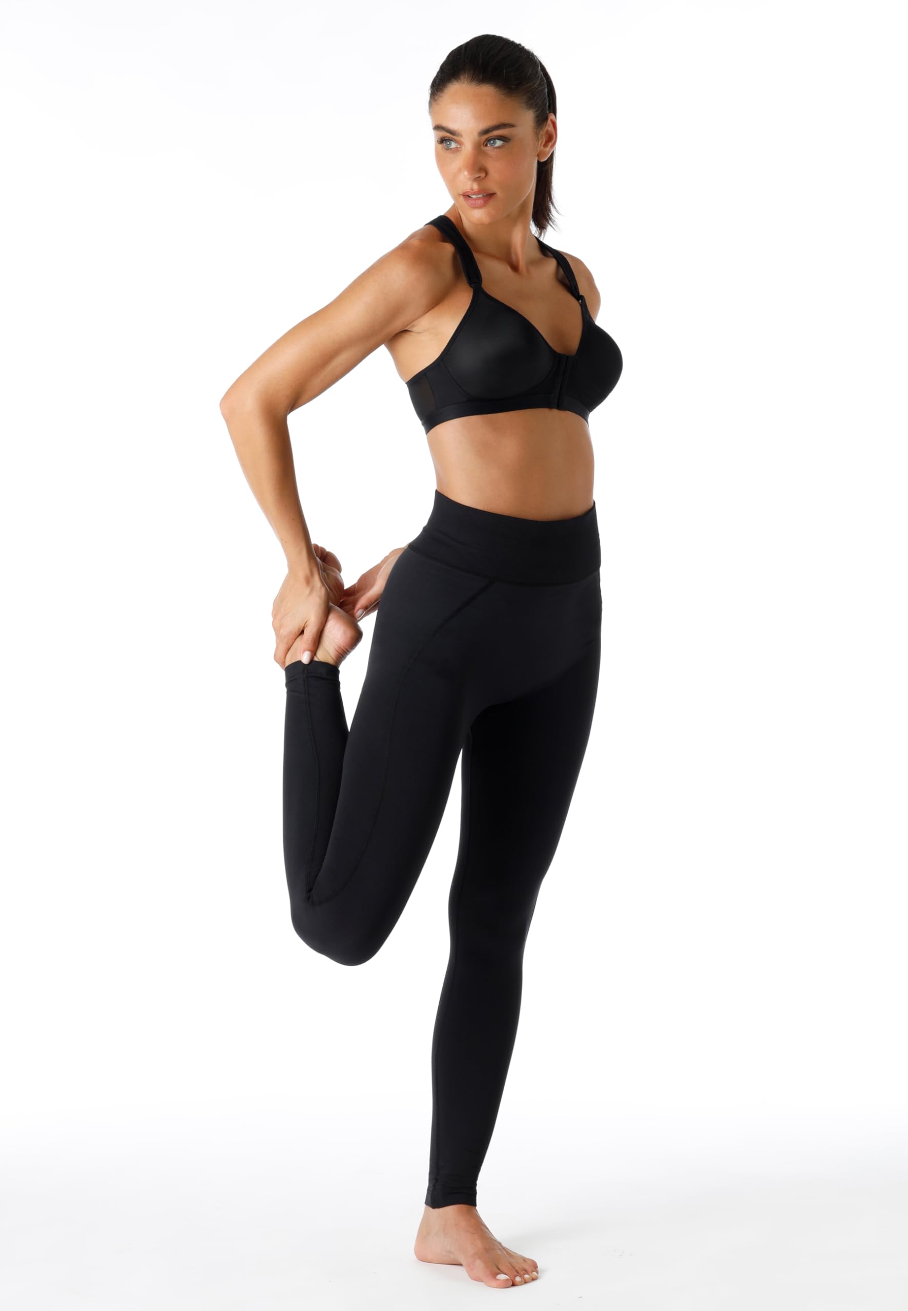 Lovable Sportivo Alto Impatto, Allacciatura Frontale, Microfibra Tecnica E Cotone Interno, T-Back, Sostegno, Active Comfort Reggiseno Donna