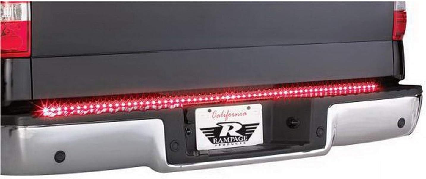 Rampage Products 60" LED Tailgate Light Bar | Black, Superbrite 5 Function, Brake, Left/Right Turn Signals, Flasher/Running Lights | 960134 | Universal Fit