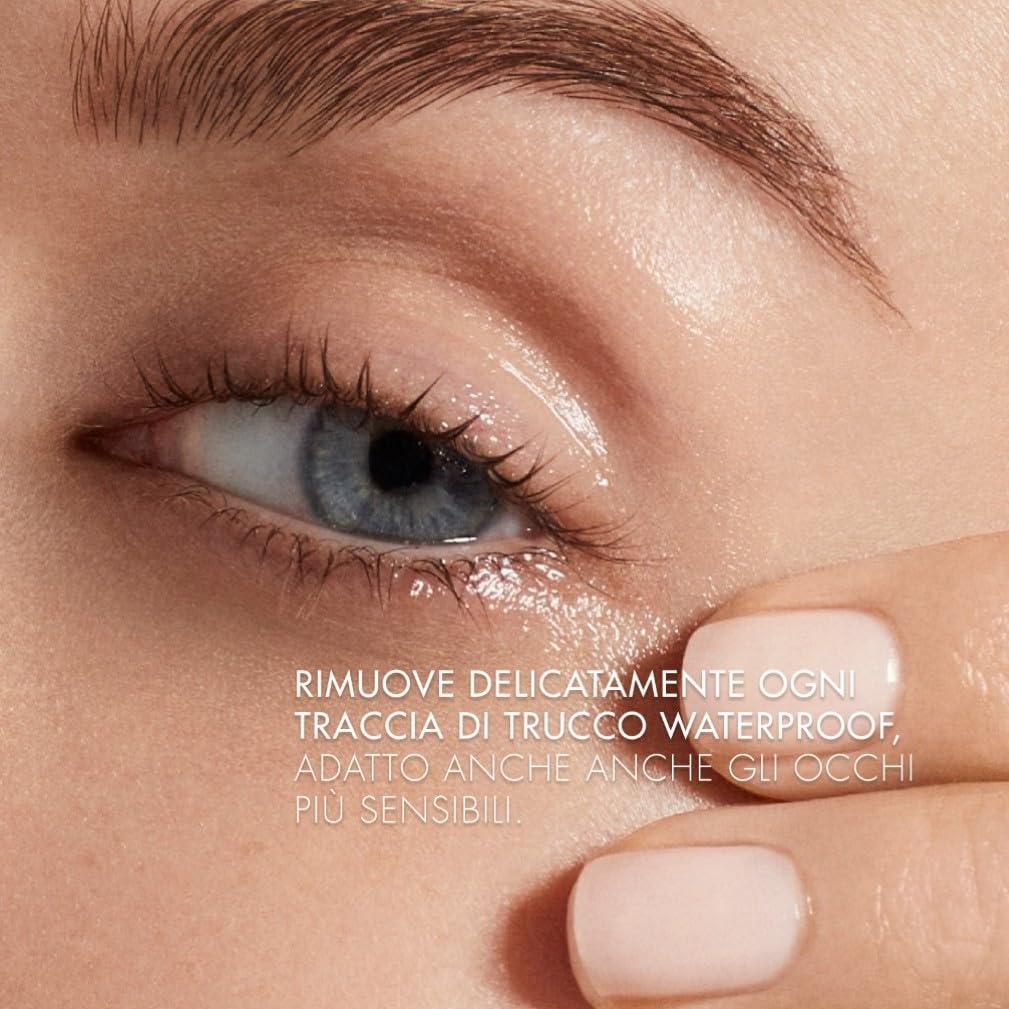 BIOTHERM Biocils Waterproof Eye Make-up Remover Express, Formula Bifasica, Adatto a Pelli Sensibili, Azione Struccante, Struccante Occhi Waterproof, 100 ml