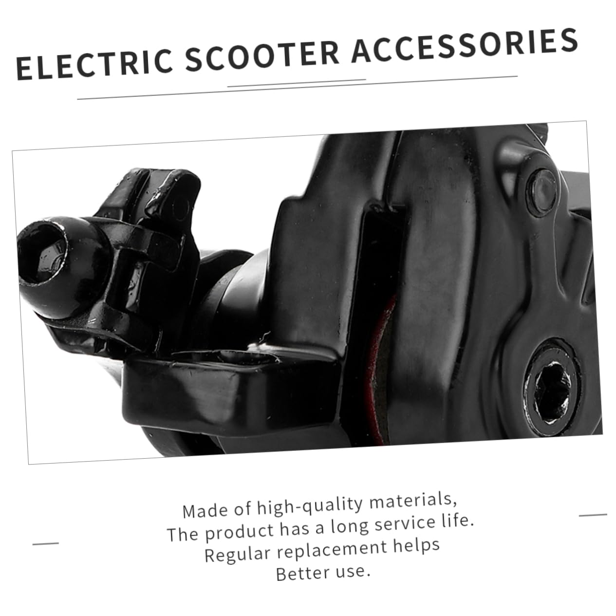 INOOMP 2 Set M365 Freno A Disco Disco Freno A Disco Mini Scooter Accessori Bici Elettrica Scooter Motorizzato Rotori Freno Anteriore Pinza Freno Scooter Freni A Disco Scooter Elettrico