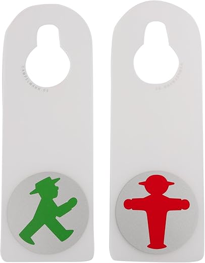 AMPELMANN Türschild Türhänger Wendeschild Dekoschild Türsteher