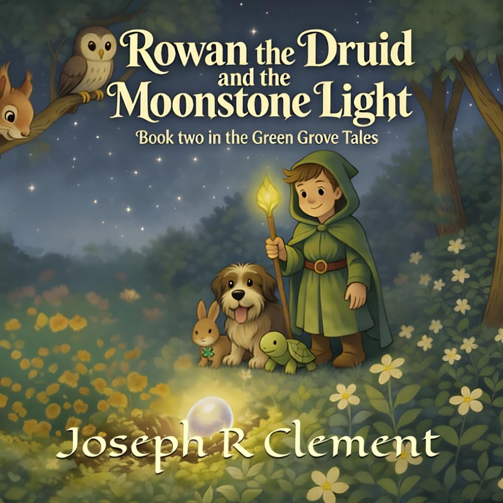 Rowan the Druid and the Moonstone Light: Book two in the Green Grove Tales: 2
