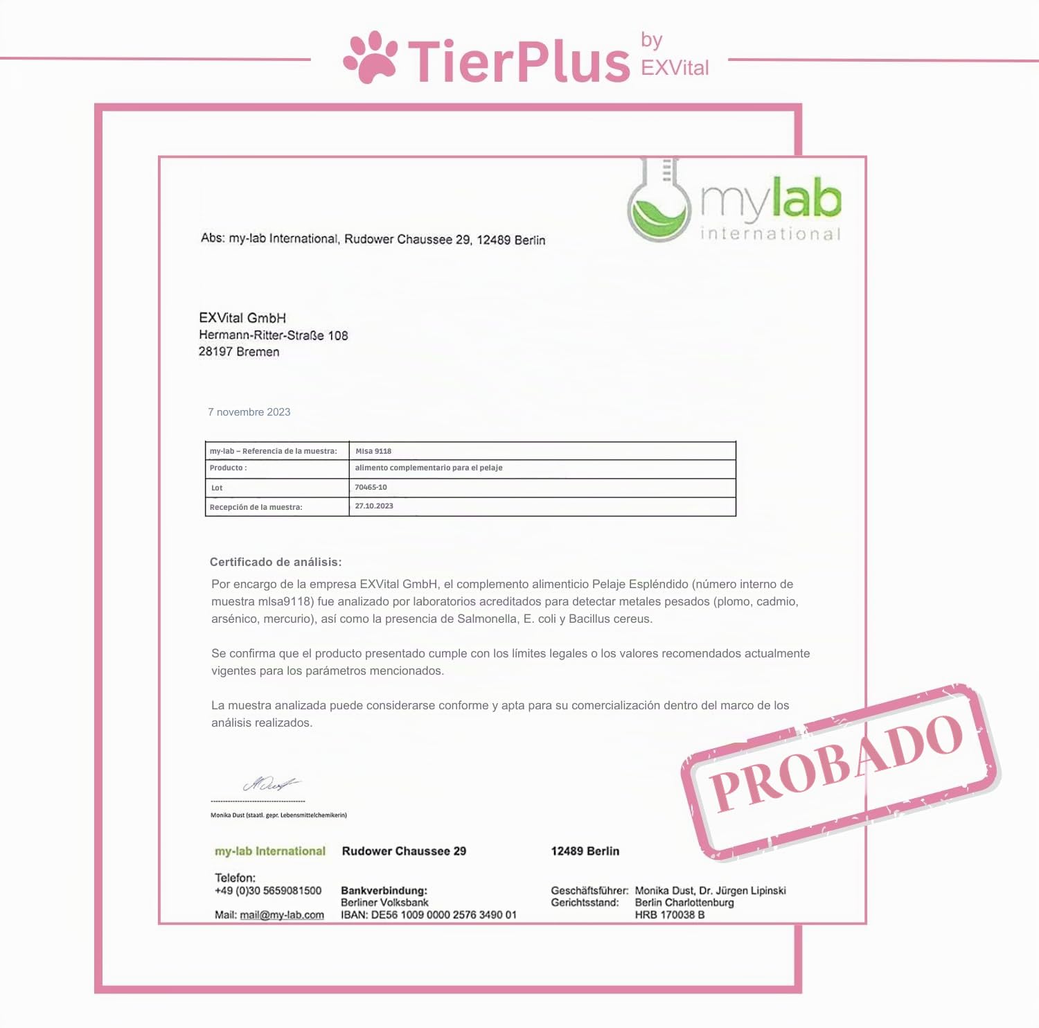 TierPlus Pelaje Radiante, Complejo de biotina de Alta dosis para Perros, contra la caída del Pelo, el picor y la Piel Seca – para un Pelaje Brillante y una Piel Sana, 120 tabletas