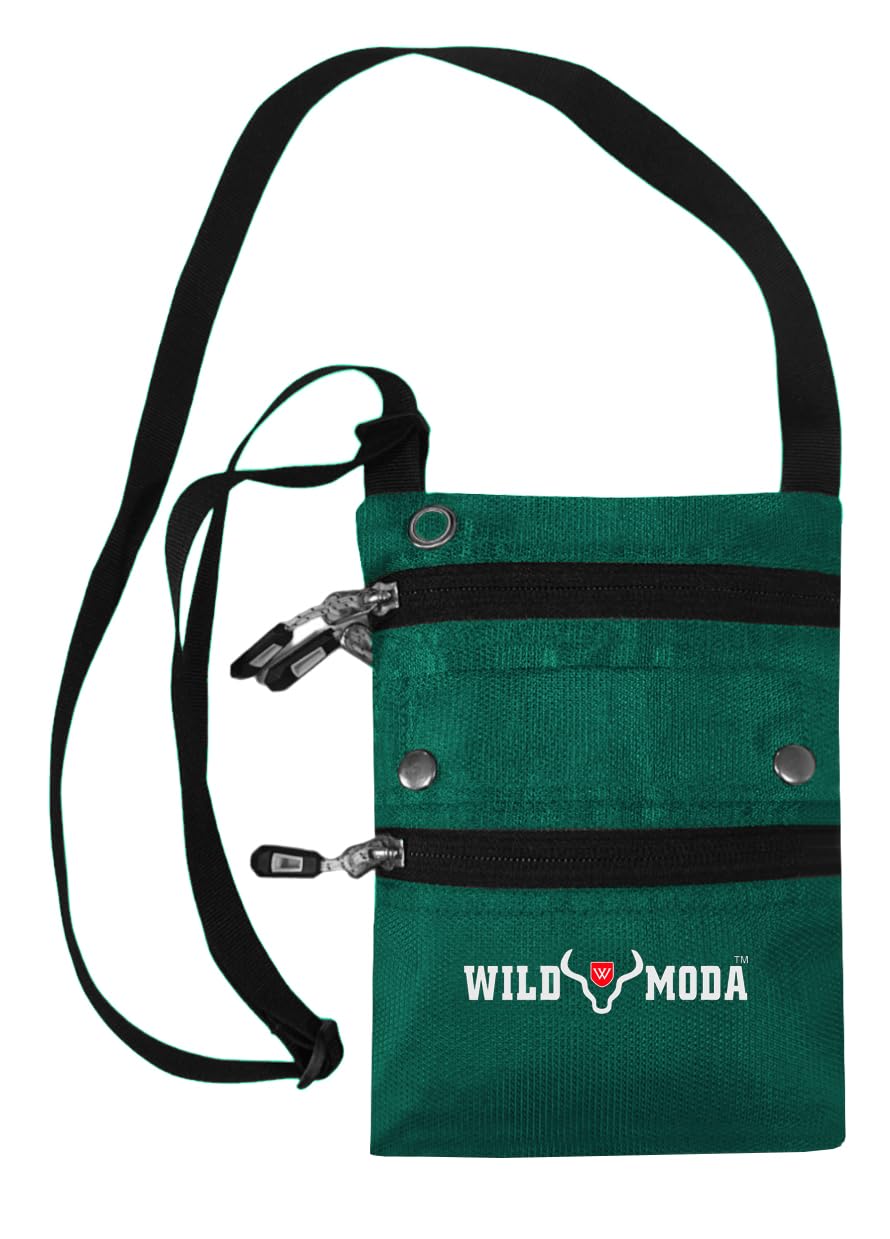 WILD MODA Streetwise Unisex Sling Pack, CrossBody, Pouch Bag, Travel Sling (Green) (B0DDHLFZQZ) Amazon Price History, Amazon Price Tracker