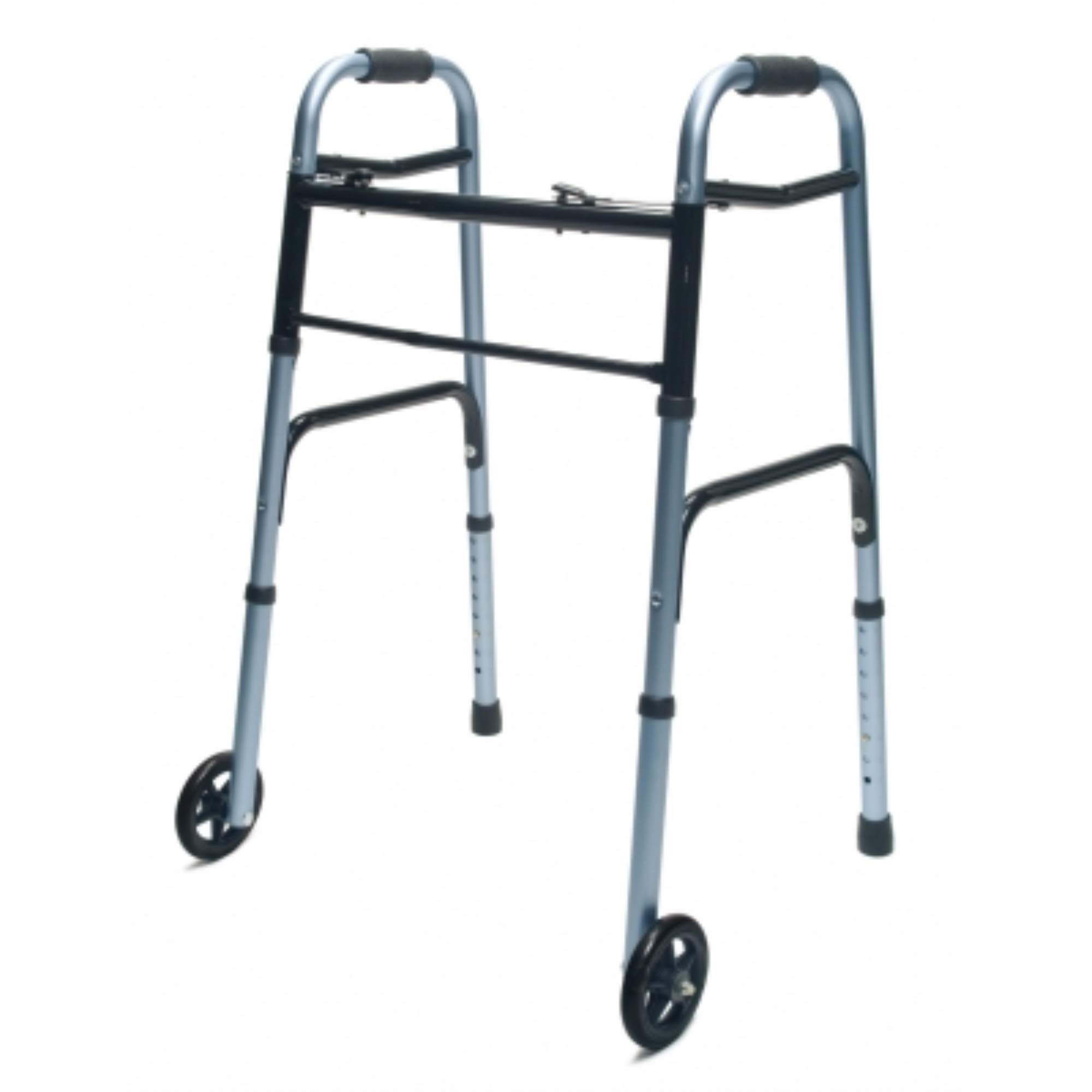 Lumex ColorSelect Adult Walker with Wheels - EVERYDAY WALKER W/ 5