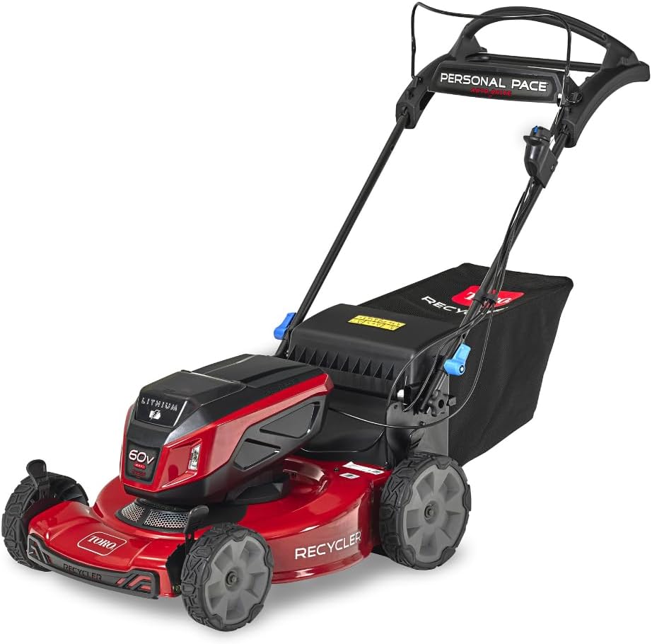 60V MAX* 22 in. Recycler® w/Personal Pace® Lawn Mower - Battery/Charger Not Included