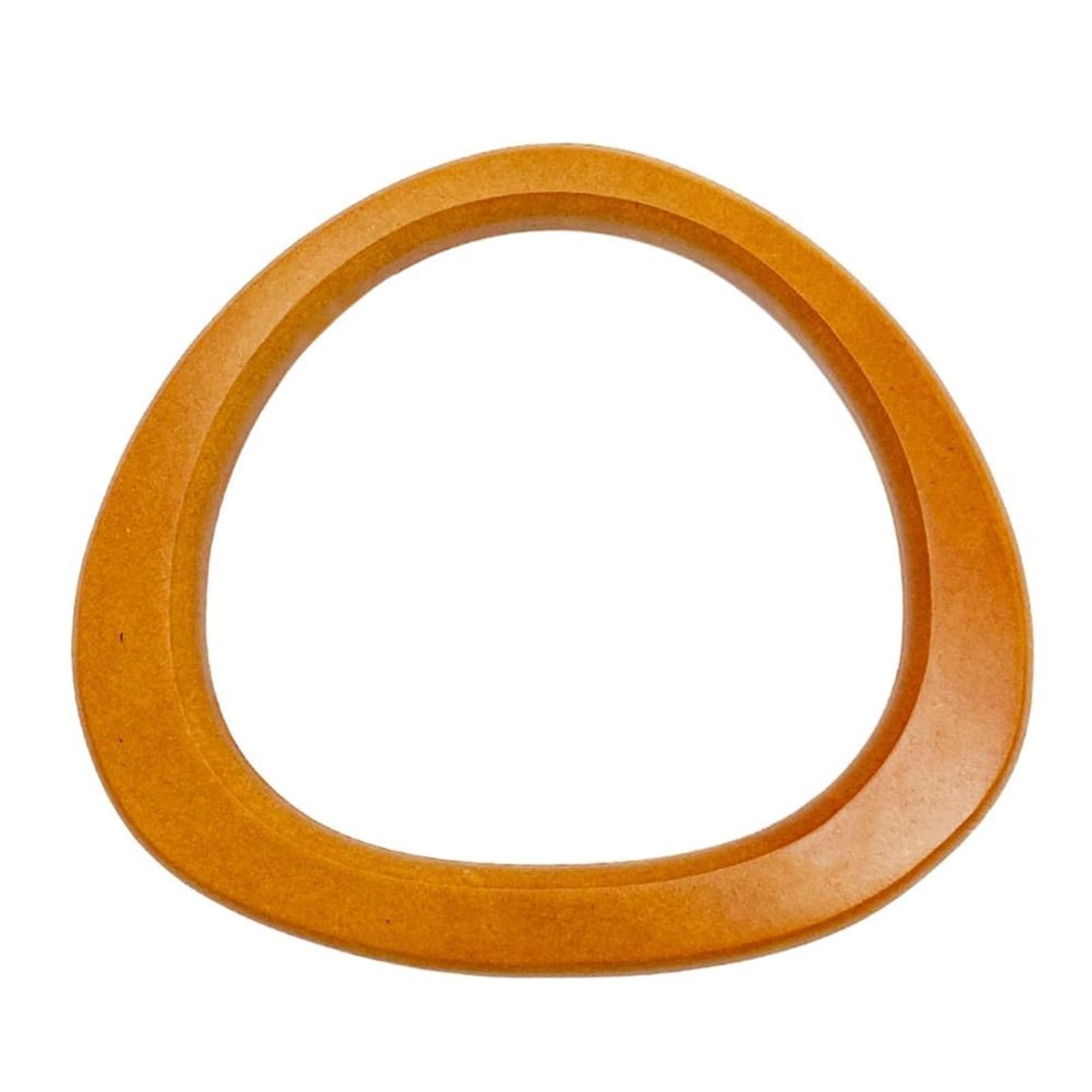 Bolsa de madera con asa 4 piezas Para Bolsos | Asas for bolso Asa for bolso Asas for bolso Correa for bolso de hombro(Yellow)
