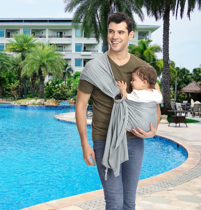 Écharpe De Portage Bébé Réglable 0-36 Mois - Respirante Et Confortable Pour Nouveau-nés
