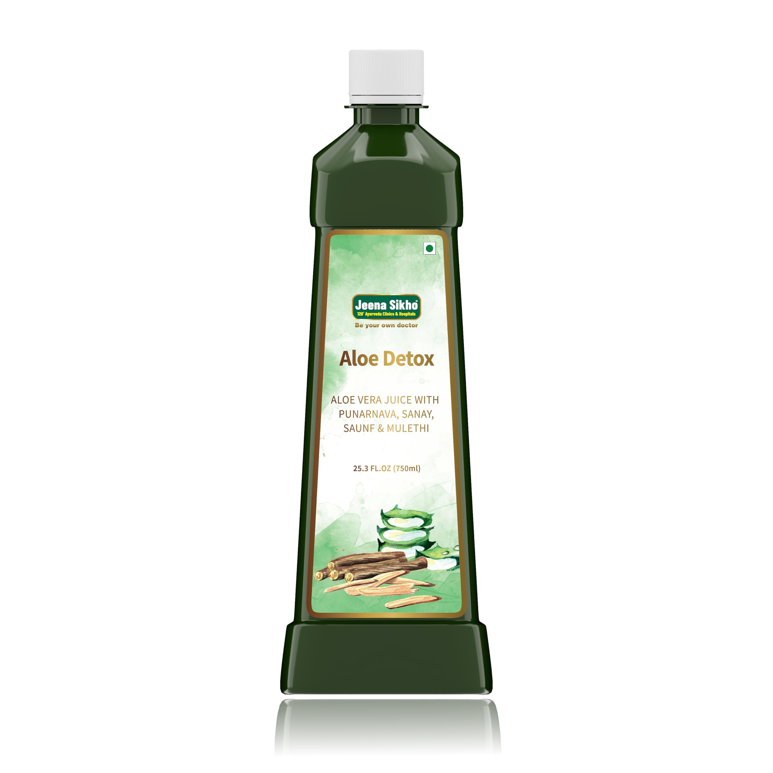 Jeena Sikho Aloe Detox Juice | Cold-pressed Juice For Detox & Digestion | Contains Pure Aloe Vera, Triphala & Mulethi | No Added Sugar | Herbal Juice For Metabolism & Skin Health, 750 ml (B0DB84FLCW) Amazon Price History, Amazon Price Tracker