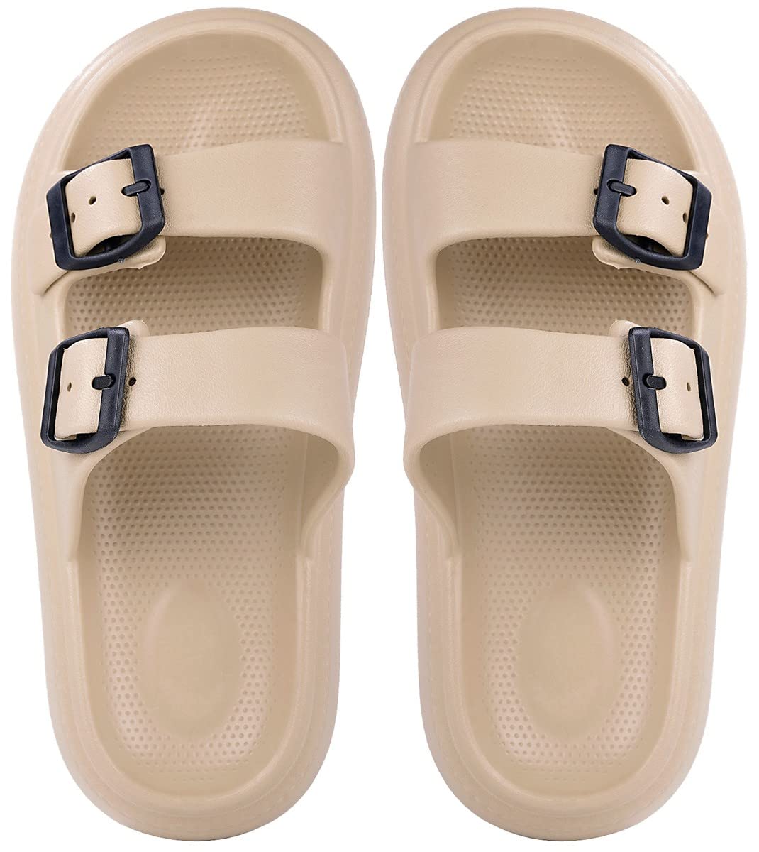 Gaatpot Zapatilla de Baño Niños Niña Chanclas Zapatos de Playa y Piscina Ajustable Doble Hebilla Sandalias Antideslizantes