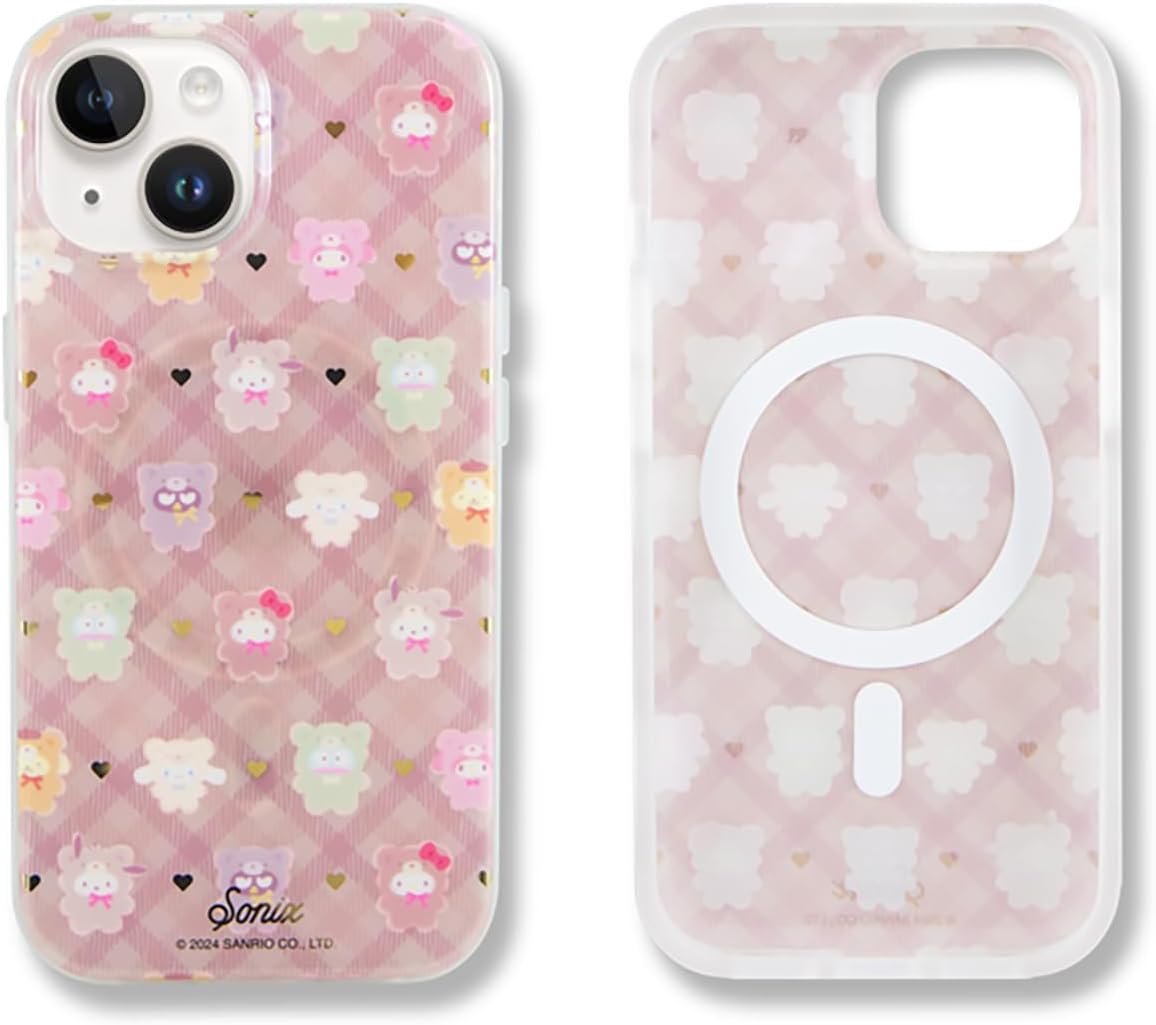 Sonix x Sanrio Protective Phone Case for iPhone 15, 14, 13 | Compatible with Magsafe | 10ft Drop Tested | Hello Kitty & Friends Latte Bears