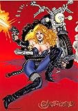 Barb Wire Comic Art Gallery trading card 1996 Topps #70 Pamela Anderson Motor Cycle