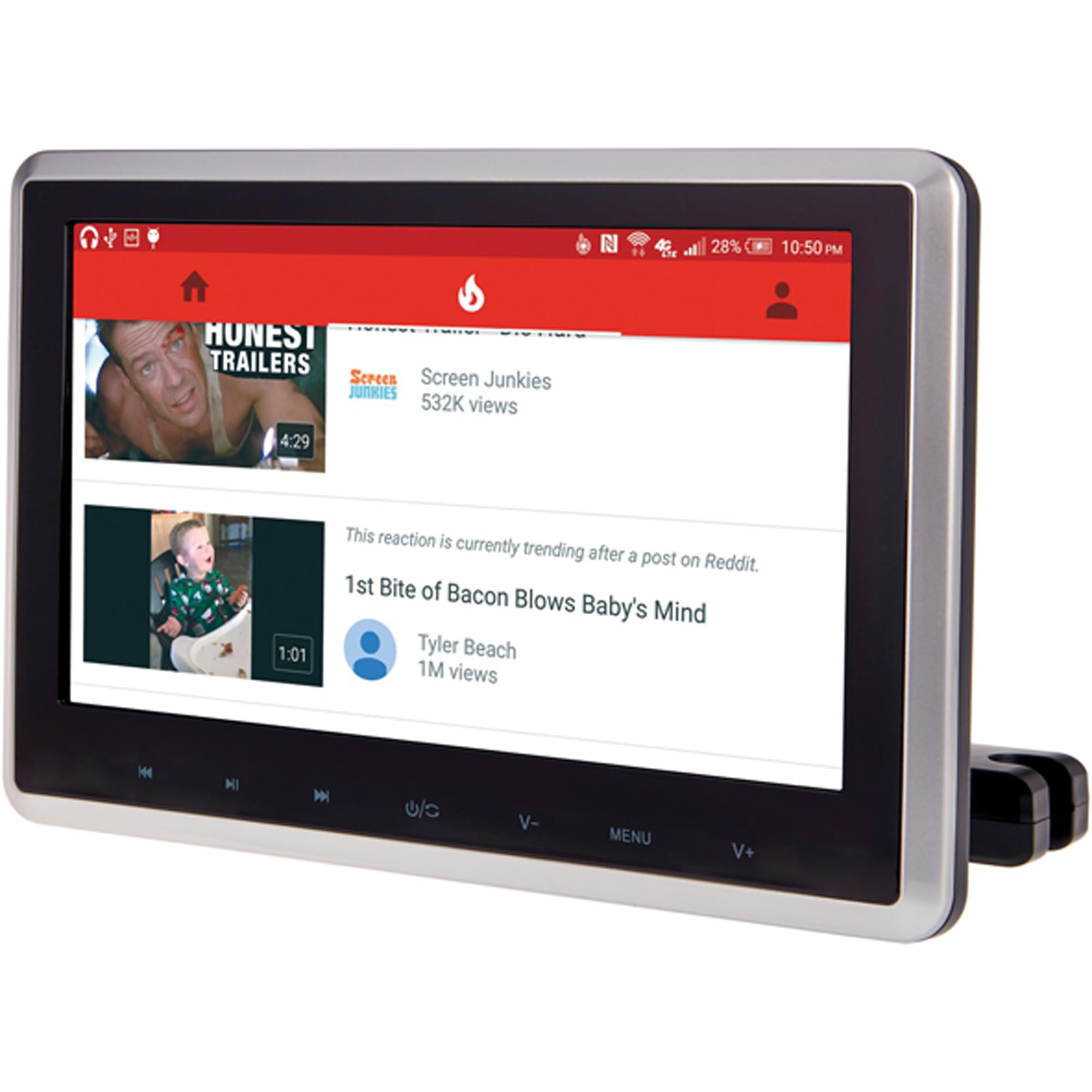 (未使用･未開封品)　Absolute DPH-980PKGC 9.5-Inch Headrest Pillow Monitor with DVD Player USB/SD/MMC Ready Pair (Cream) by Absolute p1m72rm Absolute DPH-980PKGC 9.5-Inch Headrest Pillow Monitor with