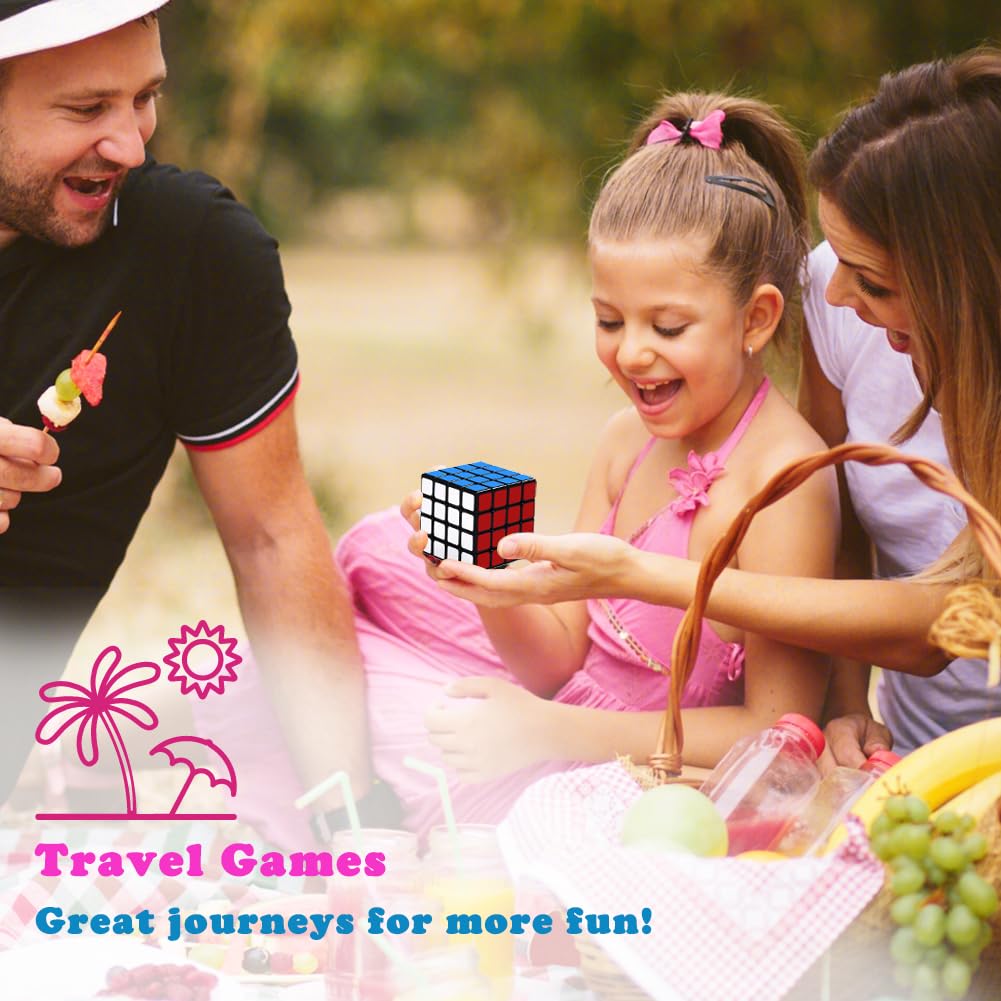 Cubo Magico 4x4,Speed ​​Cube professionale, fluido e tollerante ai guasti,Adatto per allenamenti da competizione per adulti o bambini, regali di Natale e regali di compleanno