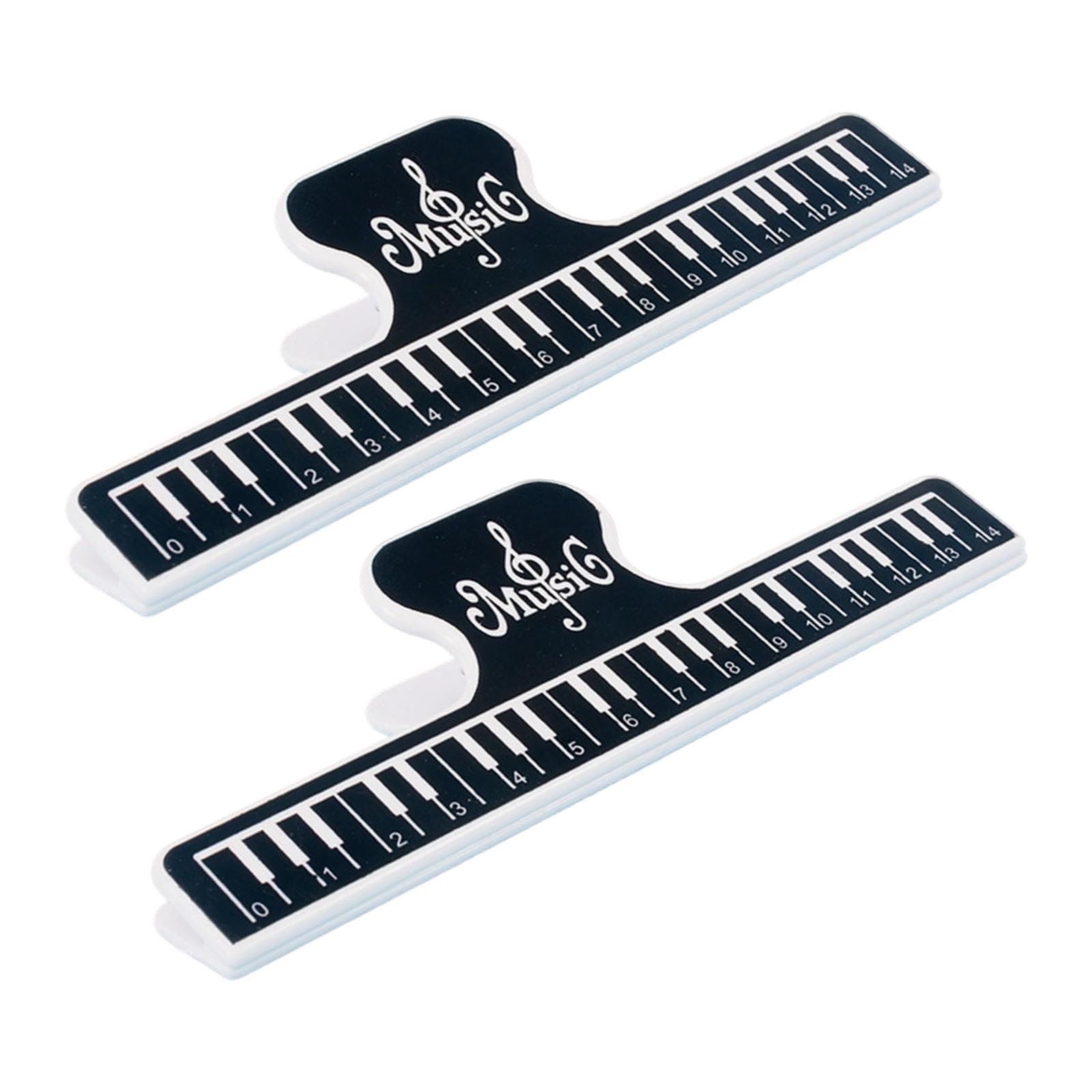 QIAOLIDA Piano Sheet Clip Book Clip Music Page Holder Music Score Fixed Clips for Guitar Violin Playing