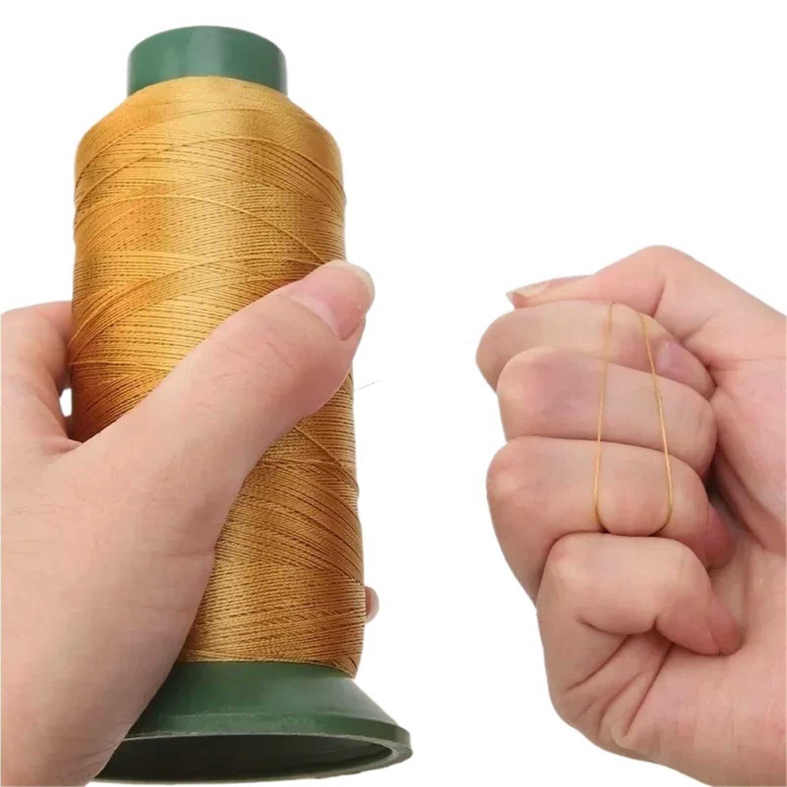 5 piezas de hilo for máquina coser, rollo grande, for sofá, hecho a mano, seda, ligero, cuero, for vaqueros, grueso Para Adultos(Color 17)
