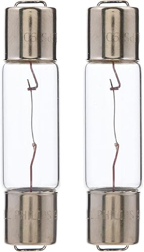 Miniatura 2 de Philips Automotive Lighting Bombilla miniatura LongerLife 212-2, paquete de 2 (212-2LLB2)