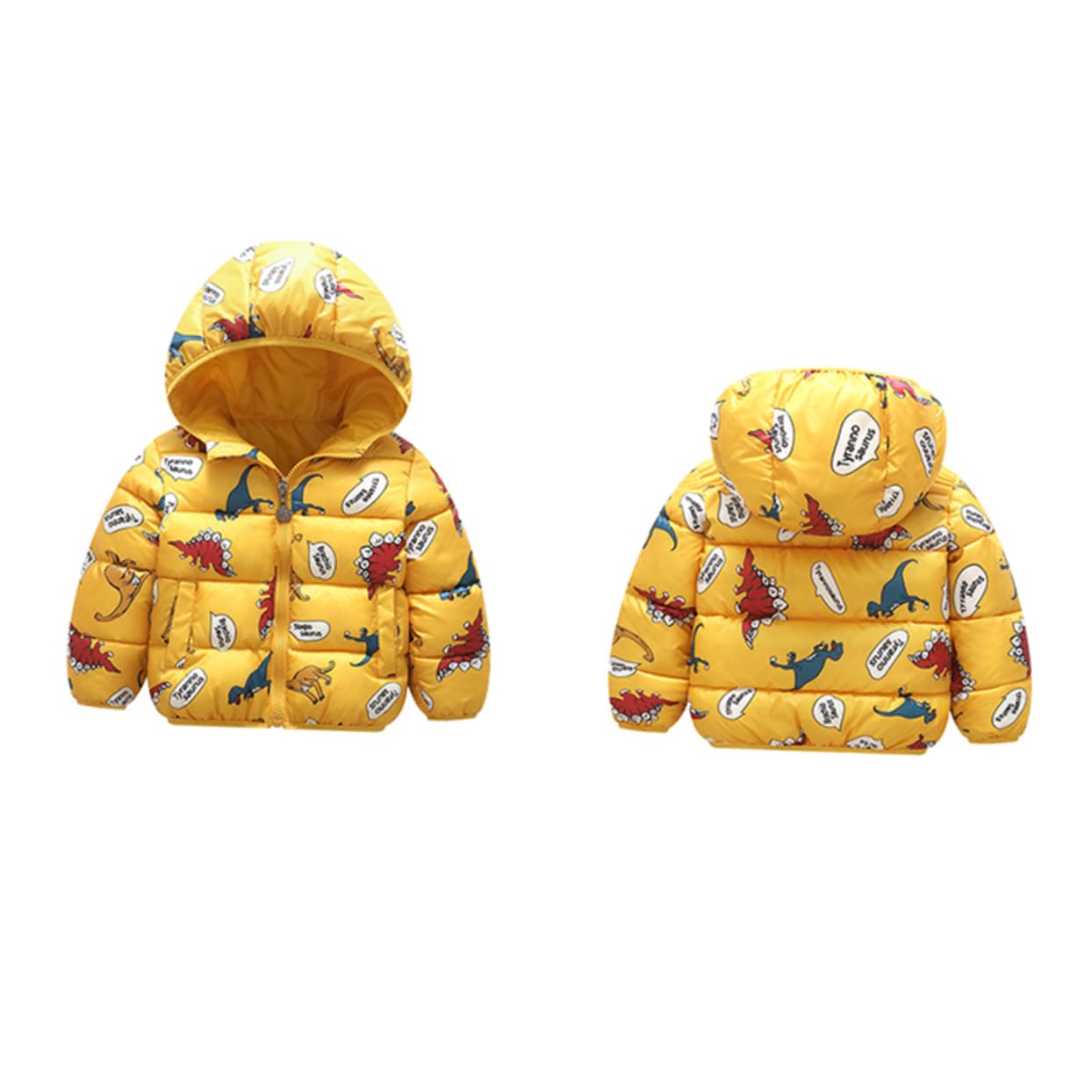 Bambini Puffy Giacca Puffy Tuta Sportiva Imbottita Zip Up Giacca Giacche Invernali Per I Bambini Soffice Giacca Crop Giacche Puffy Giacche Cappotto Cerniera Bambino