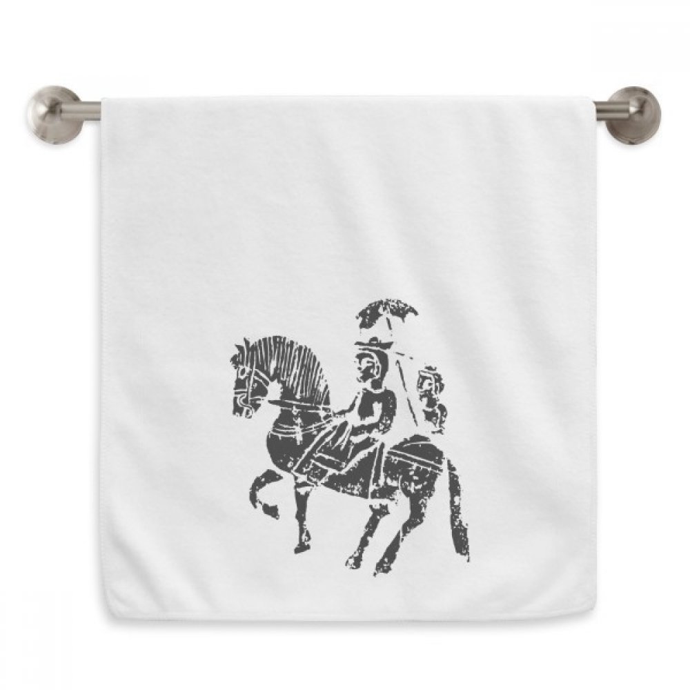 Diadème serviette moelleuse équitation Chine Wei Jin blanc haut de gamme 13 x 29 inch