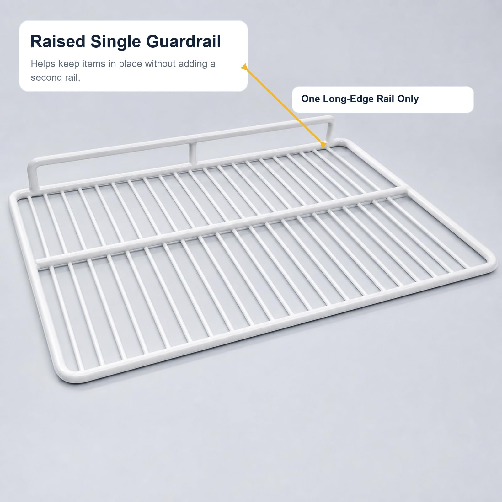 Estante Rejilla para Nevera Y Congelador,Estante Universal PequeñO para FrigoríFico-Congelador,Separador De Congelador De Rejilla MetáLica,DiseñO Divisor para Estante