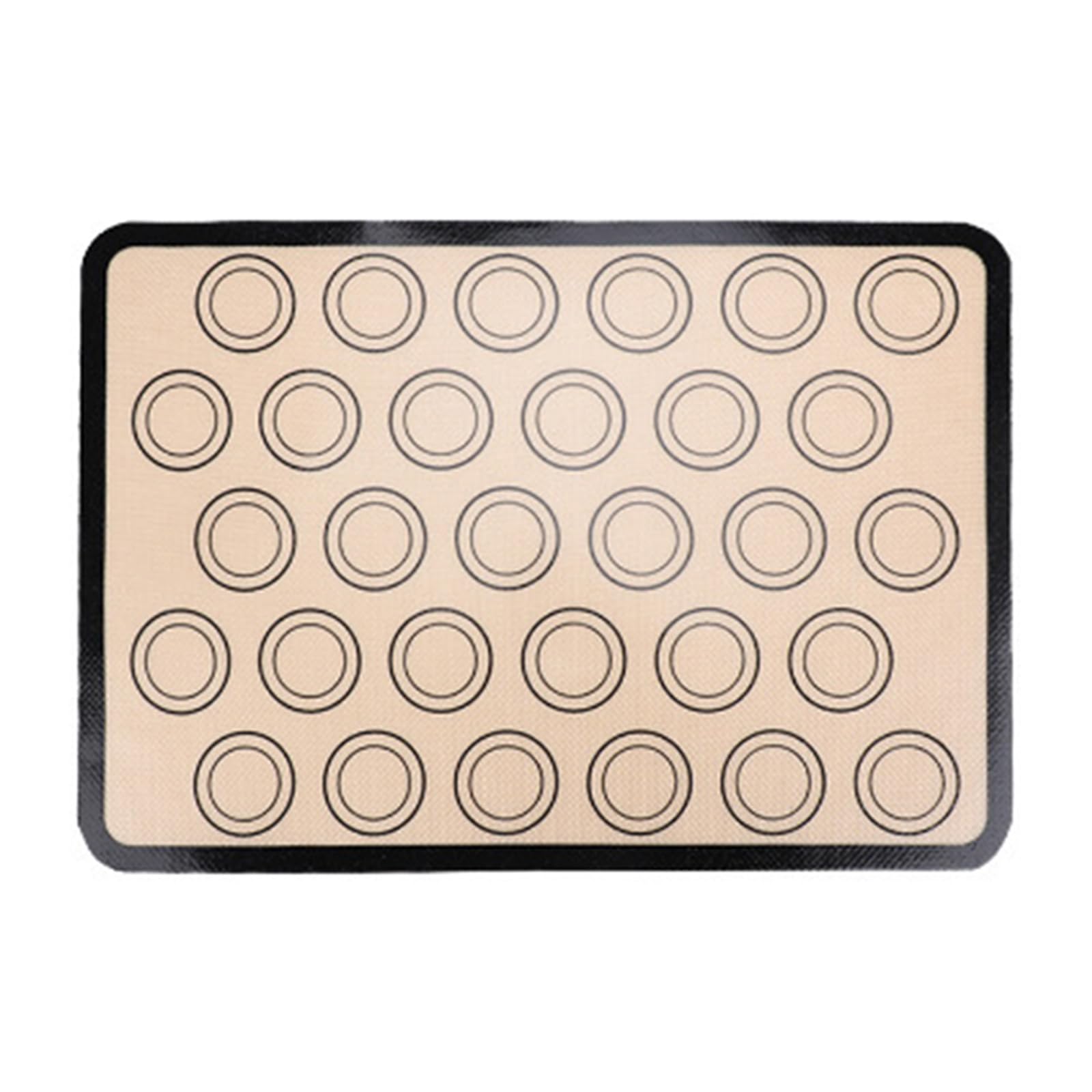Tsophreniq Macaron Color Silicone Baking Pad Materials for Oven Cookie Bread Dough Uniform Cooking Result Nonstick Silicone Baking Pad