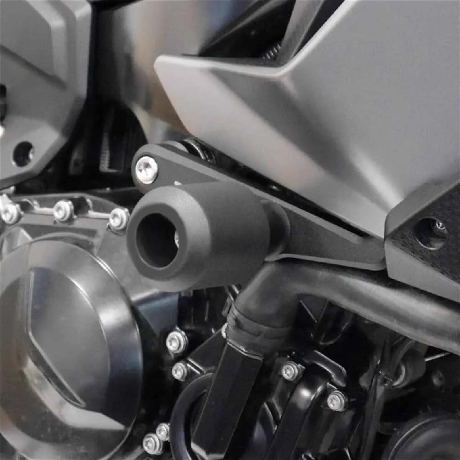 copertura motore Piastra Paramotore Moto Adatto per BMW F900XR TE F900 XR 2020-2023 Protezione paraurti carrozzeria modifica sfera anticaduta(Head-A)