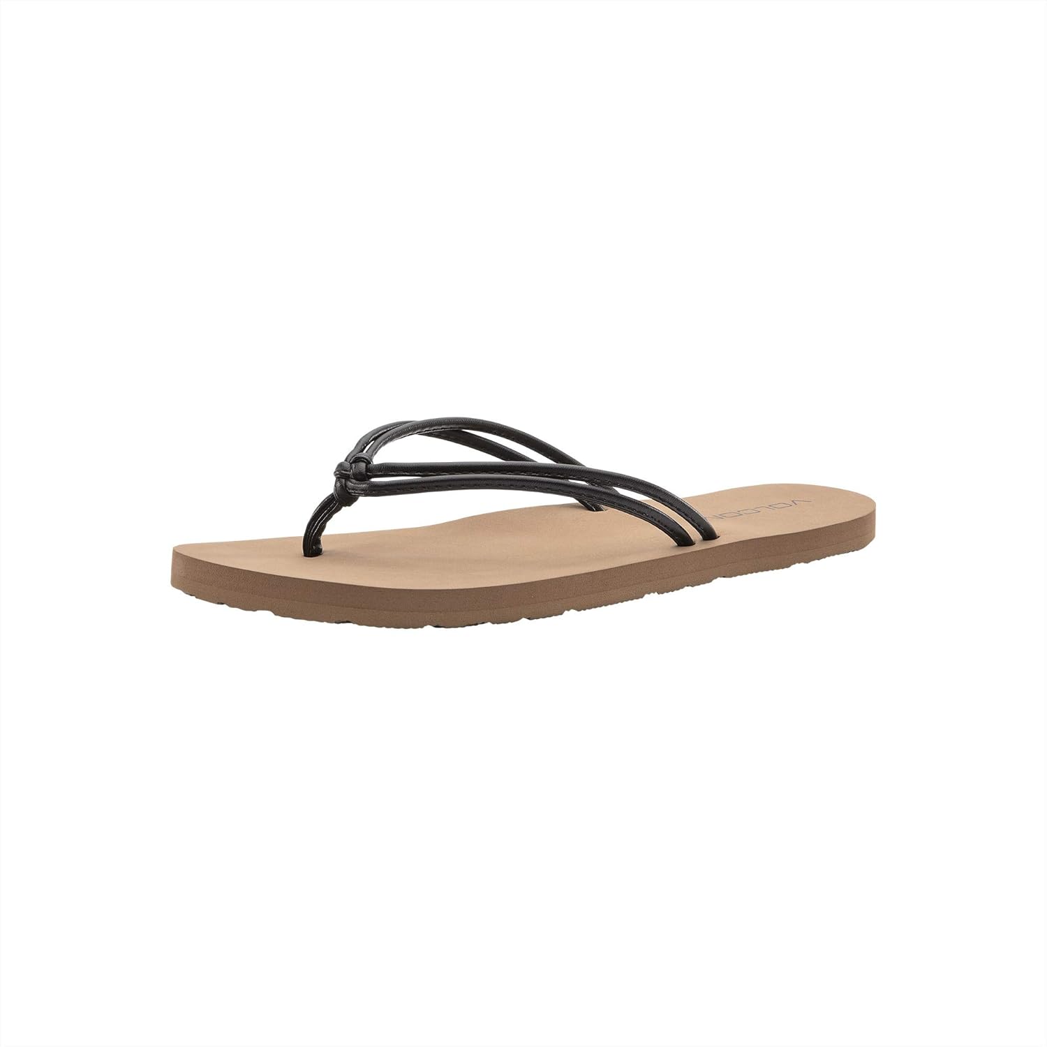 Volcom Womens Beechy Sandals Water Shoe, Black,9
